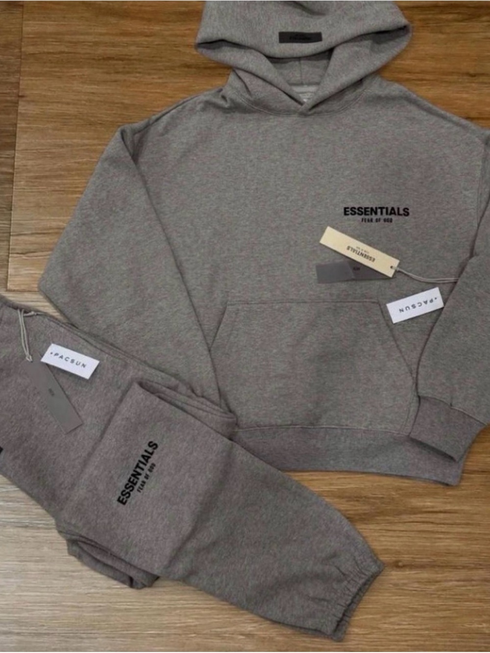 Dark Oatmeal Essentials Set, Size Small, Brand New Condition, Quick Shipping